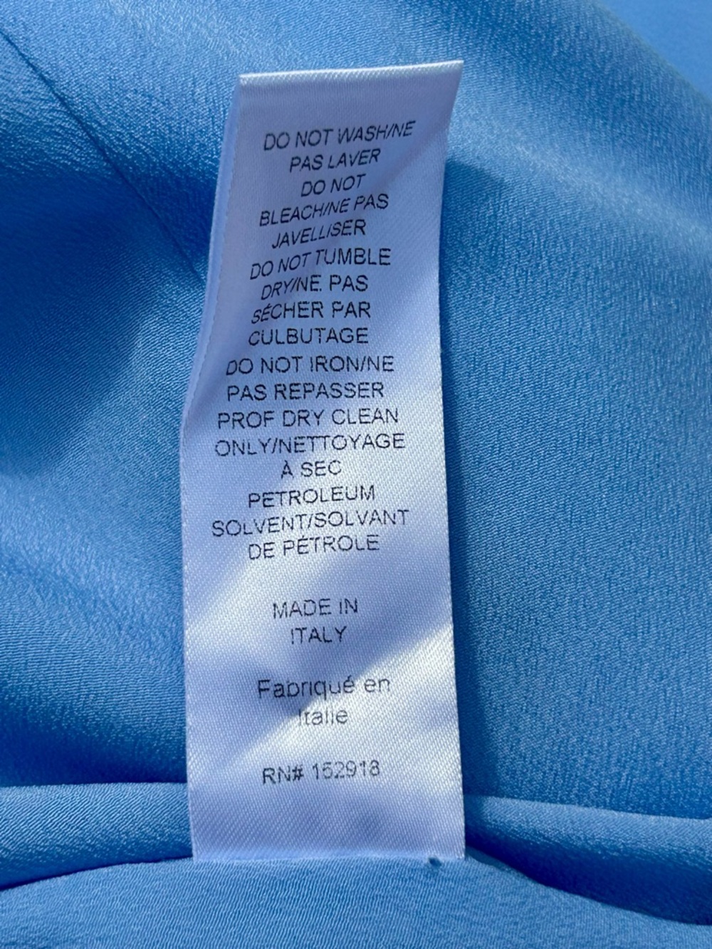 CAROLINA HERRERA SLEEVELESS HALTER GODET MIDI DRESS LAKE BLUE size 6 NEW - Picture 14 of 15